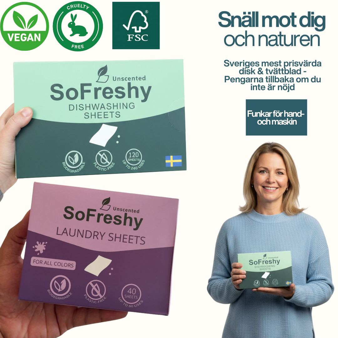 Tvätt & Diskbladspaket